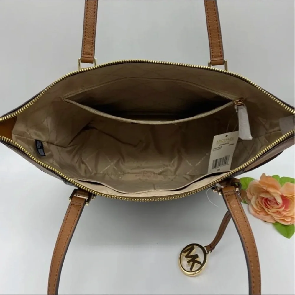 MICHAEL KORS CHARLOTTE LARGE TOP ZIP Tote bag